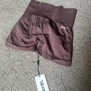 AYBL Women's Brown Marl Shorts